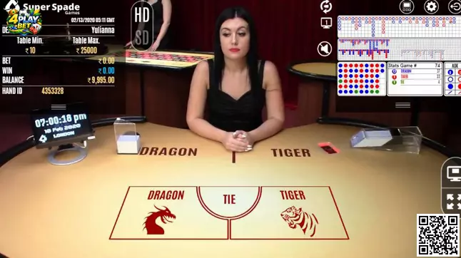Super Speed Dragon Tiger Banner