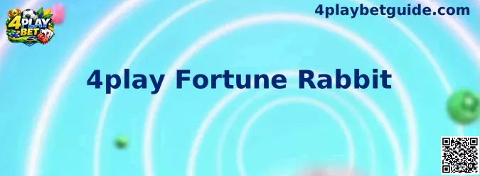 Interface ilustrativa do jogo 4play Fortune Rabbit